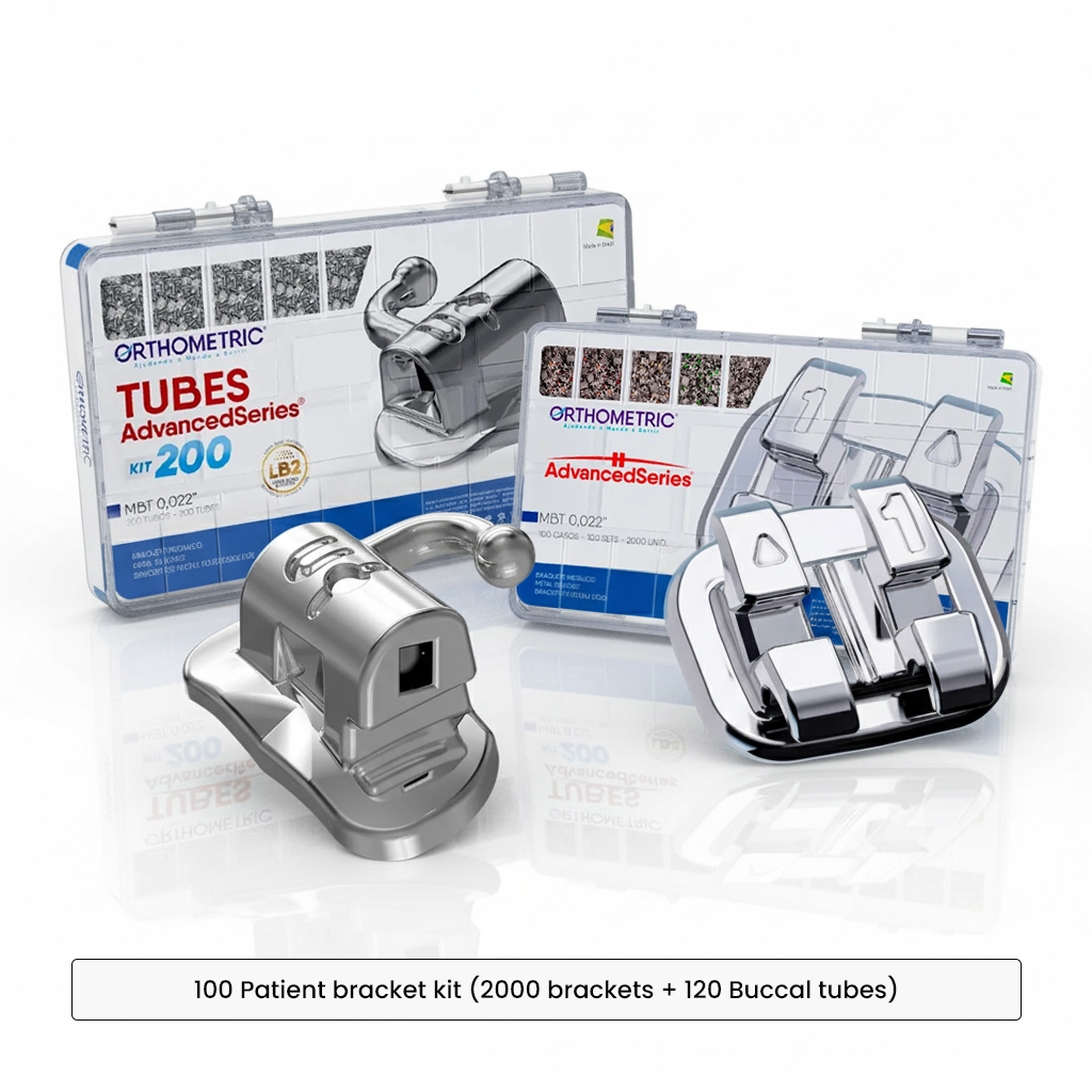 OrthoMetric Advanced Series Metal Bracket Kit MBT 022